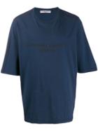 Katharine Hamnett London Loose-fit George T-shirt - Blue