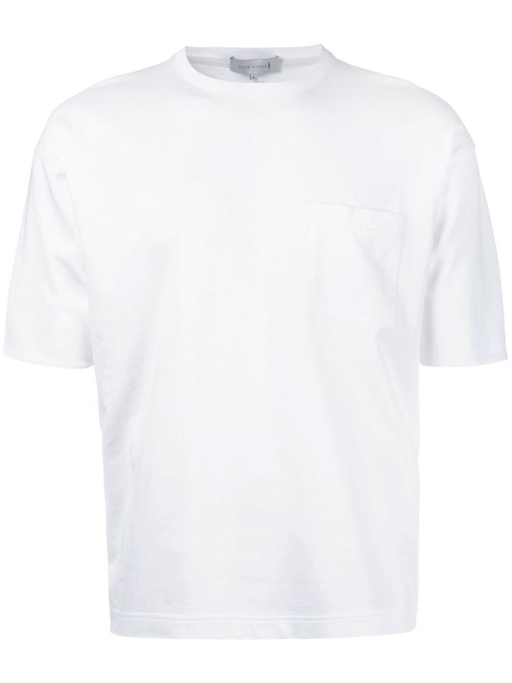 Mackintosh - Chest Pocket T-shirt - Men - Cotton - M, White, Cotton