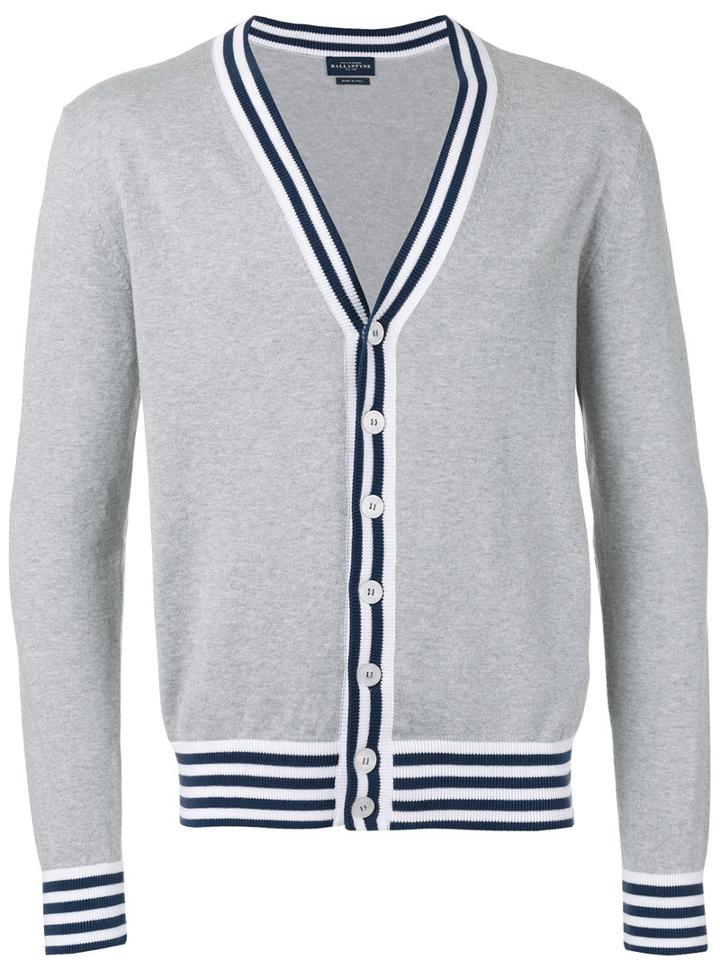 Ballantyne - V-neck Cardigan - Men - Cotton - 52, Grey, Cotton