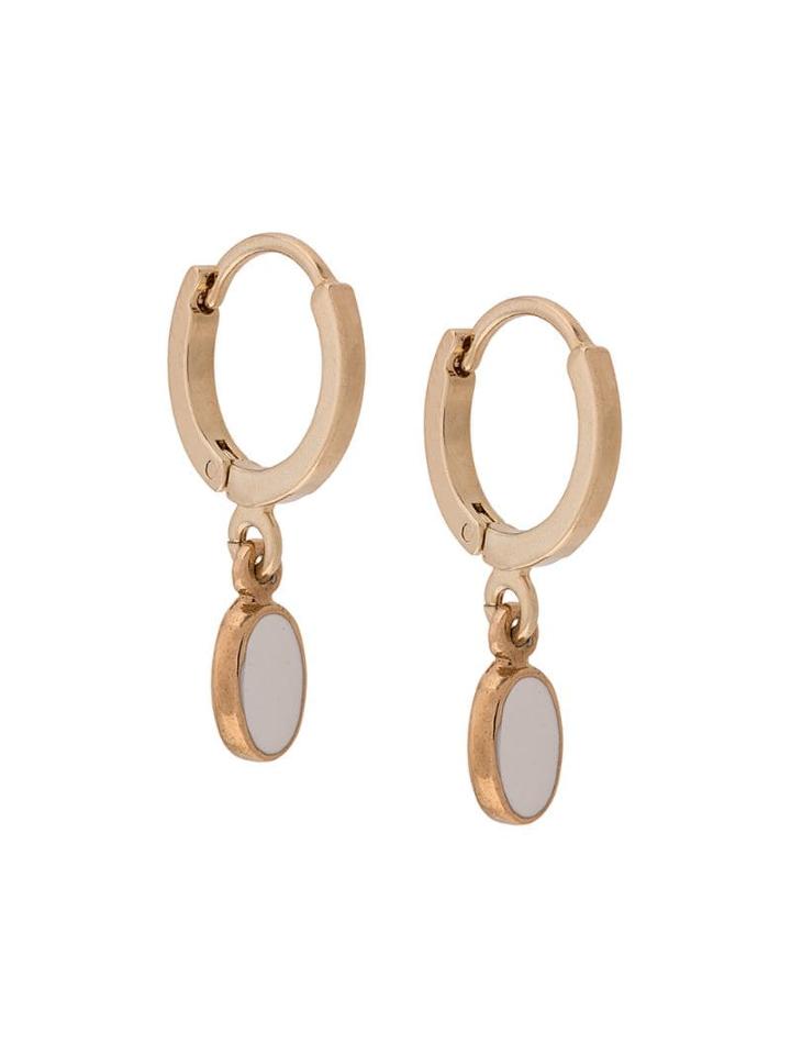 Isabel Marant Pendant Hoop Earrings - Gold