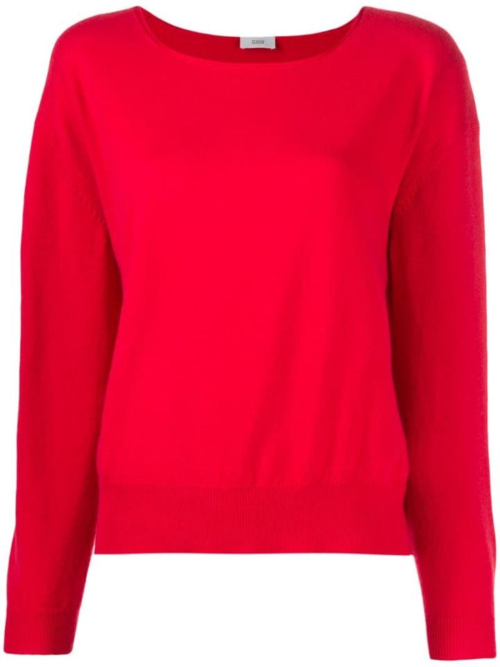 Closed Cashmere Fine Knit Jumper - Red