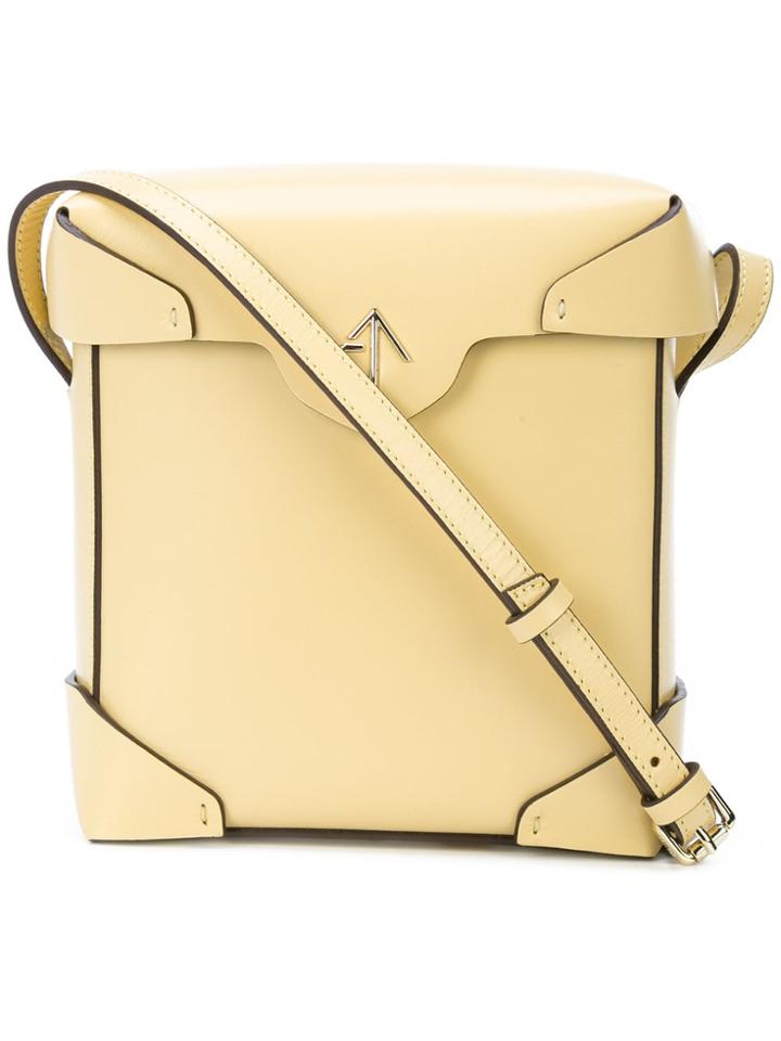 Manu Atelier Mini Pristine Crossbody Bag - Yellow