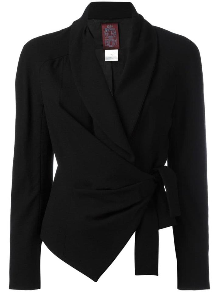 John Galliano Pre-owned Shawl Collar Jacket - Black