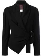 John Galliano Pre-owned Shawl Collar Jacket - Black