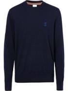 Burberry Monogram Motif Sweater - Blue