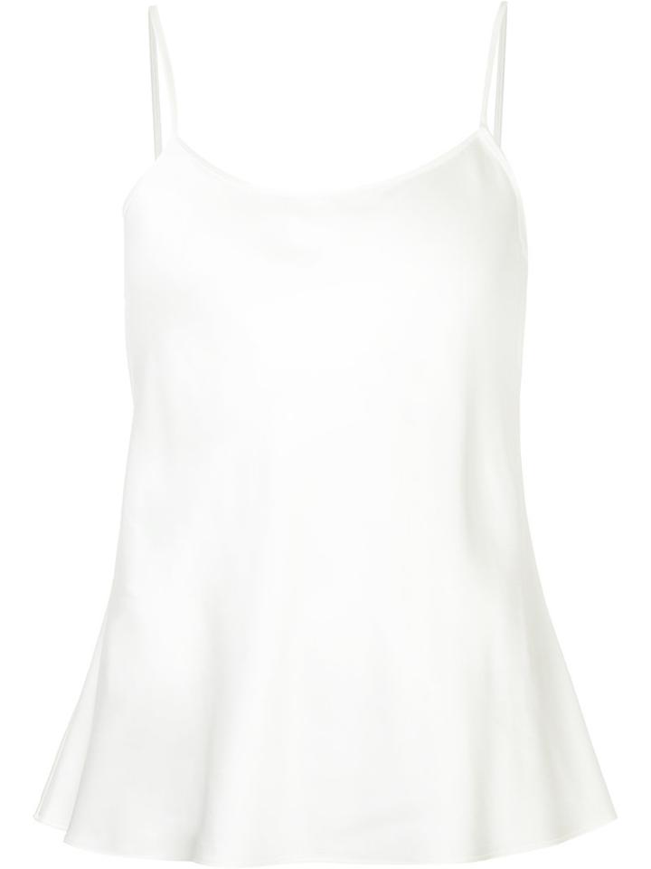 Co Sleek Vest Top, Women's, Size: Small, White, Rayon/wool