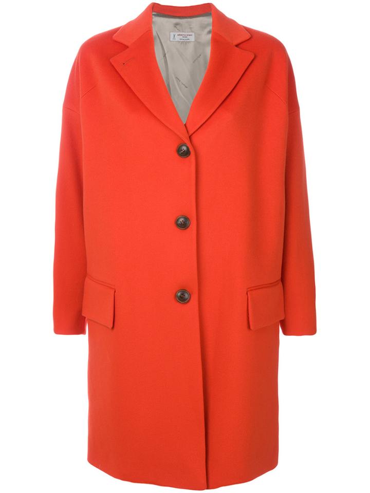 Alberto Biani Lightweight Coat - Yellow & Orange