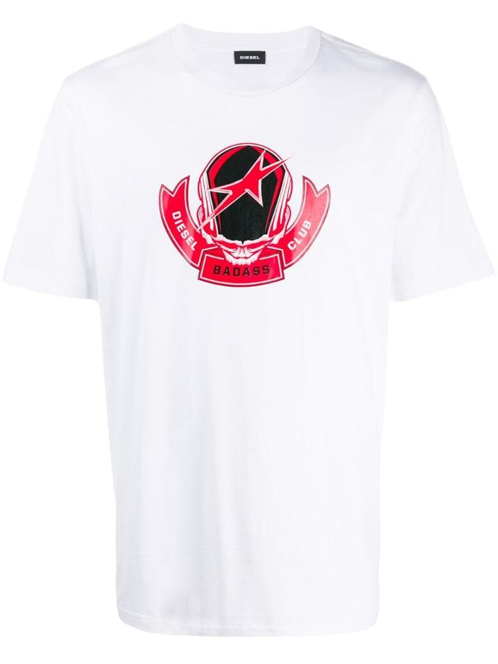 Diesel Badass Club T-shirt - White