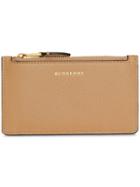 Burberry Two-tone Leather Card Case - Neutrals