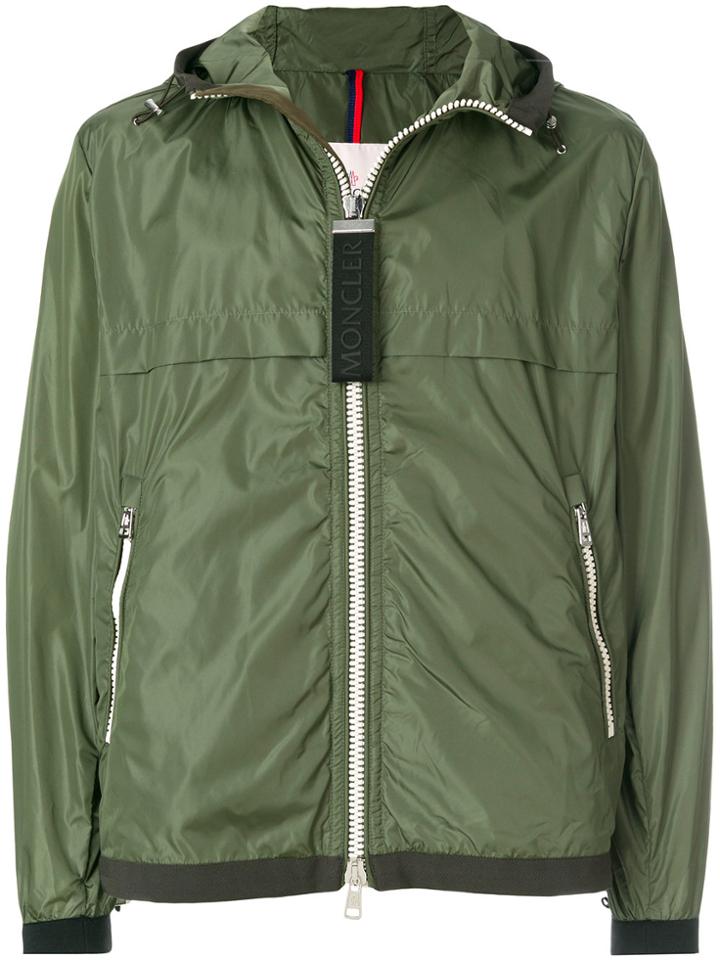 Moncler Zipped Bomber Jacket - Green