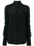 Victoria Victoria Beckham Ruffle Sleeves Shirt - Black