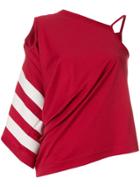 Y-3 Asymmetrical Design Top - Red