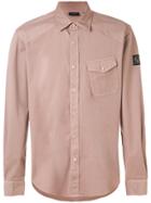 Belstaff Long Sleeved Shirt - Pink & Purple