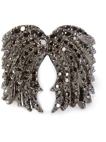 Elise Dray Wings Ring - Metallic