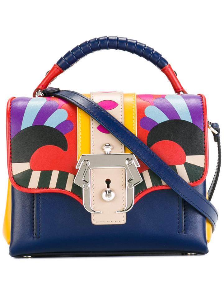 Paula Cademartori Dun Dun Crossbody Bag - Blue