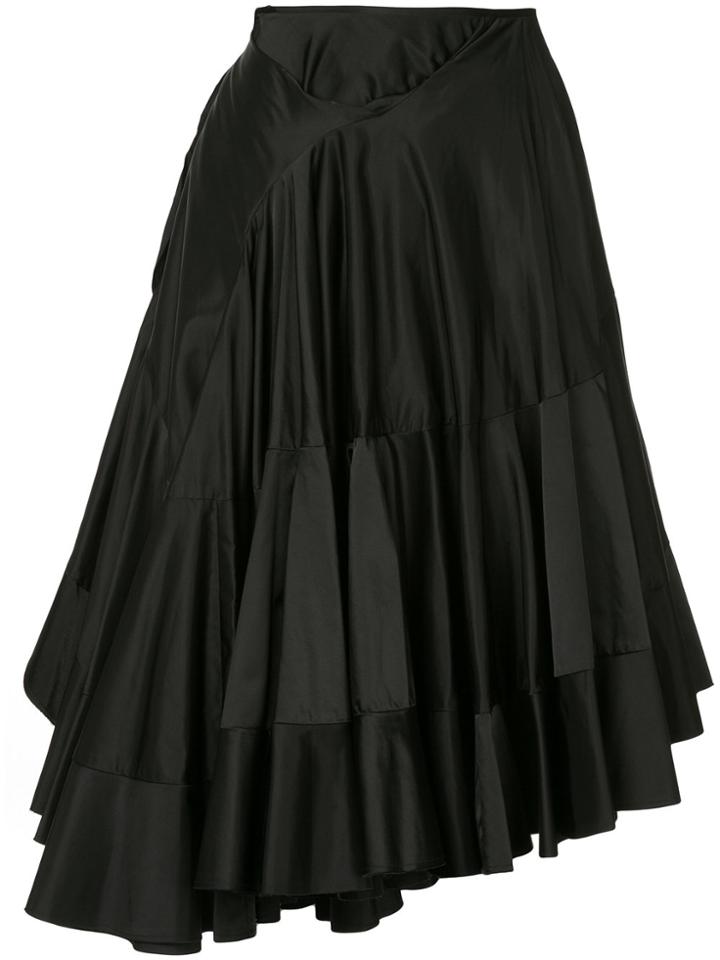Junya Watanabe Comme Des Garçons Vintage Ruffle Skirt - Black