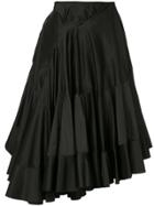 Junya Watanabe Comme Des Garçons Vintage Ruffle Skirt - Black