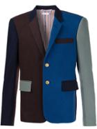 Thom Browne Colour Block Blazer, Men's, Size: I, Wool