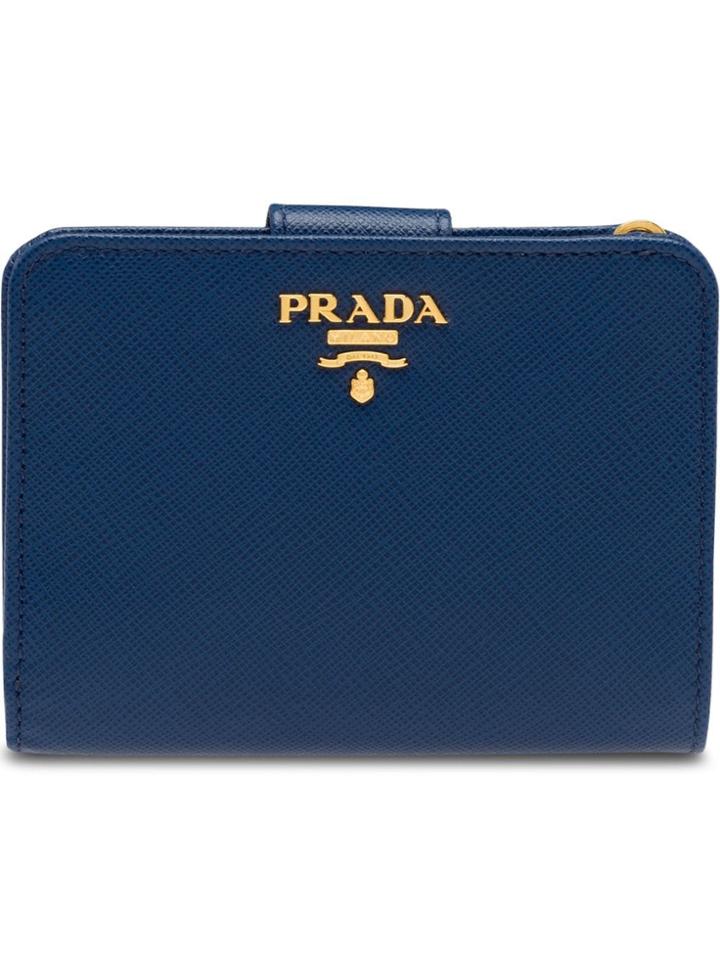Prada Small Wallet - Blue