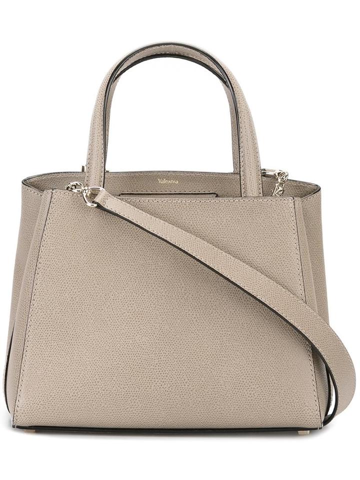 Valextra 'triennale' Tote, Women's, Grey
