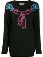 Boutique Moschino Bow Dress - Black