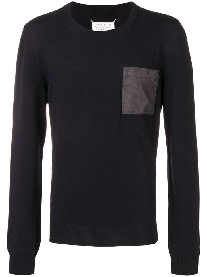 Maison Margiela Slim-fit Sweater - Blue