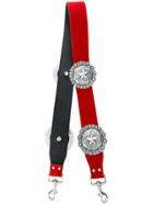 Kate Cate Star Plate Bag Strap - Red