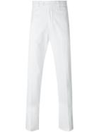 Aspesi Slim Chino Trousers - White