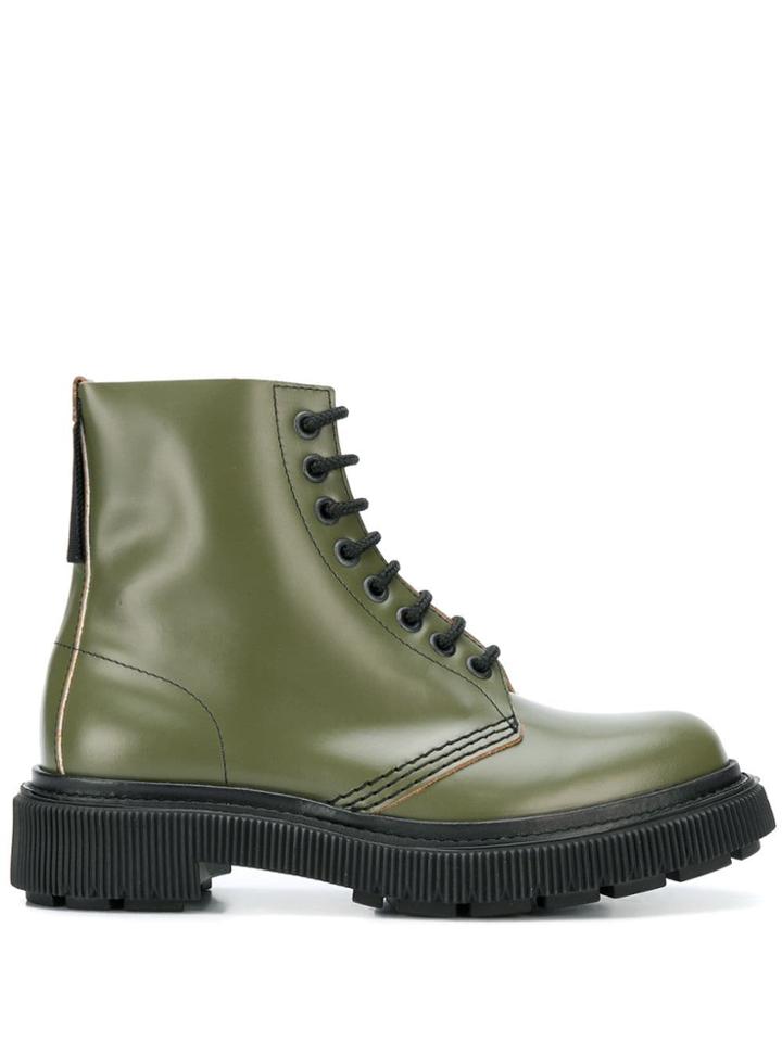 Adieu Paris Type Boots - Green