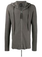 Thom Krom Lightweight Hooded Jacket - Grey