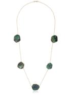 Kimberly Mcdonald Sliced Emerald Necklace - Metallic