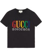 Gucci Gucci Cities Cotton T-shirt - Black