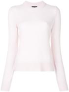 Rag & Bone Ribbed Cashmere Jumper - Pink & Purple