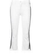 Mother Whipping The Racer Jeans - White