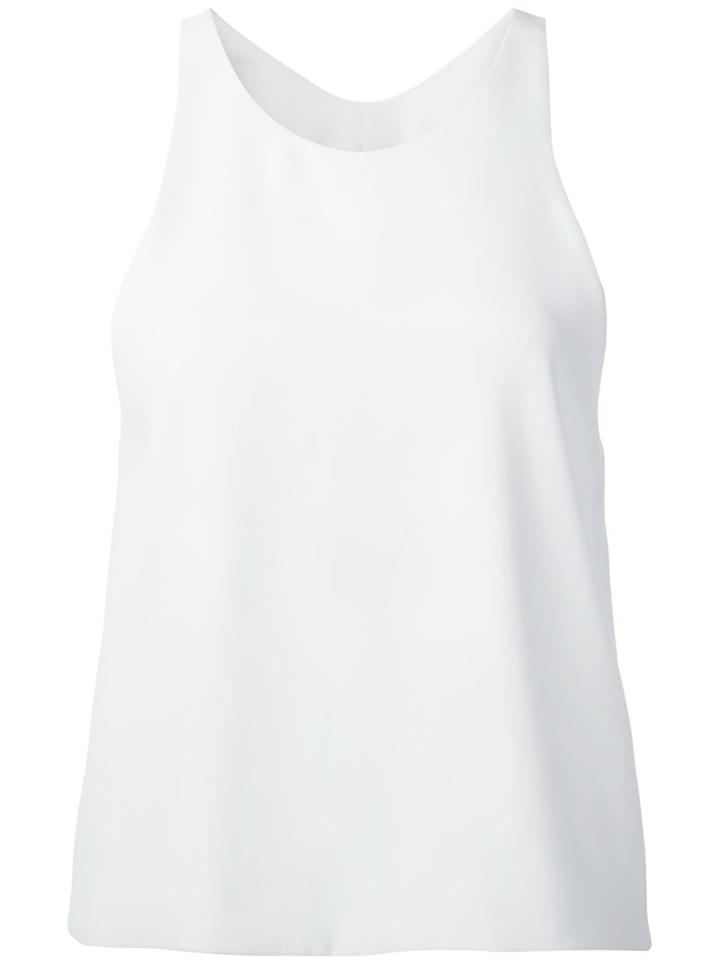 Iro Racer Back Tank, Women's, Size: 34, White, Polyester