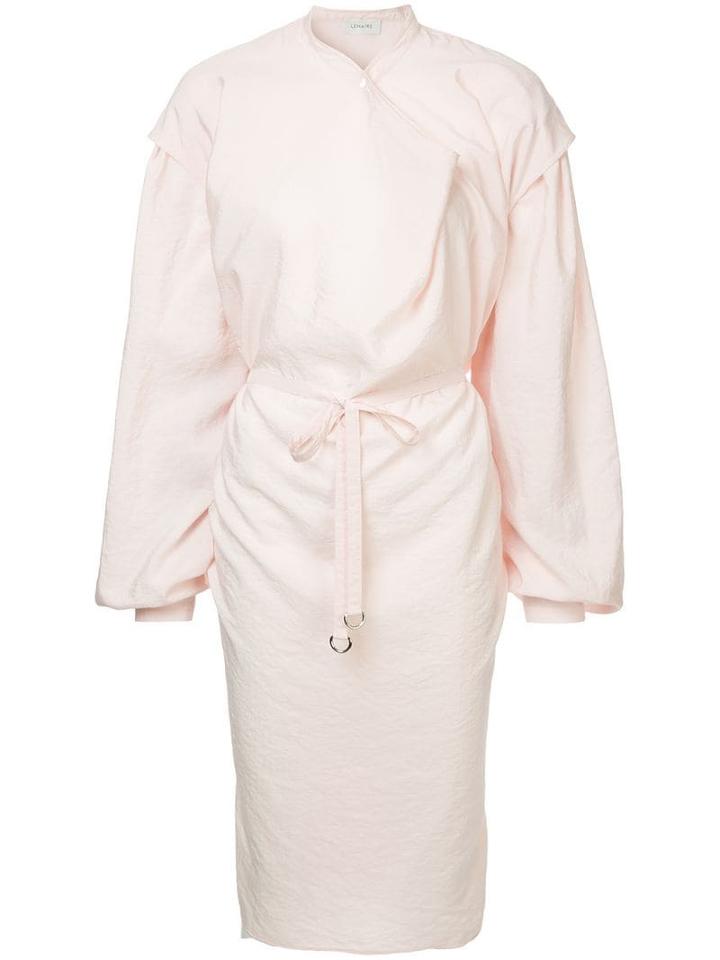 Lemaire Oversized Draped Dress - Pink