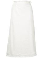 Nehera - Long Tweed Skirt - Women - Cotton/nylon/polyurethane - 34, White, Cotton/nylon/polyurethane