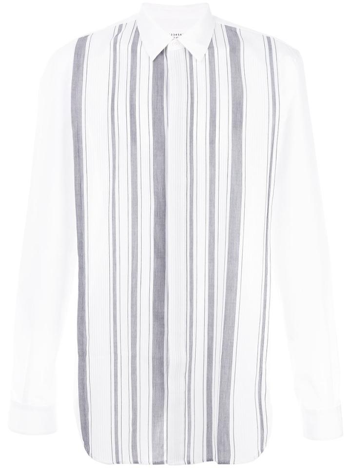 Maison Margiela Classic Striped Shirt - White