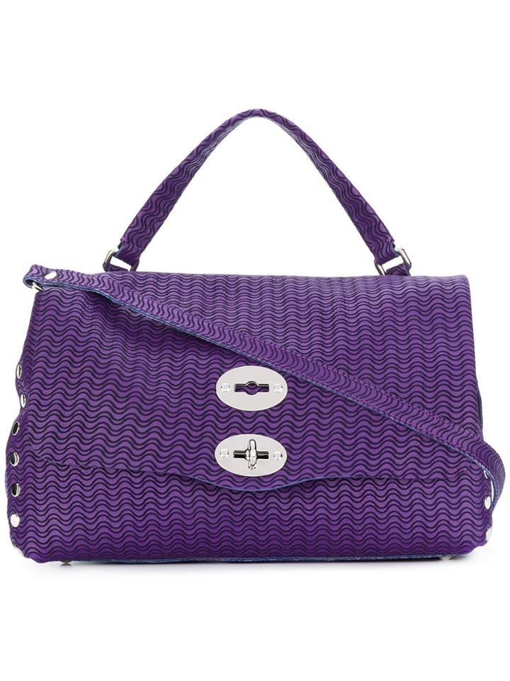 Zanellato Postina Tote Bag - Purple