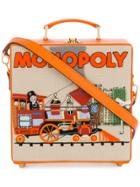 Olympia Le-tan 'monopoly Train' Clutch Bag - Yellow & Orange