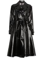 Calvin Klein 205w39nyc Vinyl Trench Coat - Black