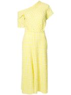 Rachel Comey Asymmetric Dress - Yellow & Orange