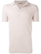Nuur - Plain Polo Shirt - Men - Cotton/polyamide - 54, Pink/purple, Cotton/polyamide
