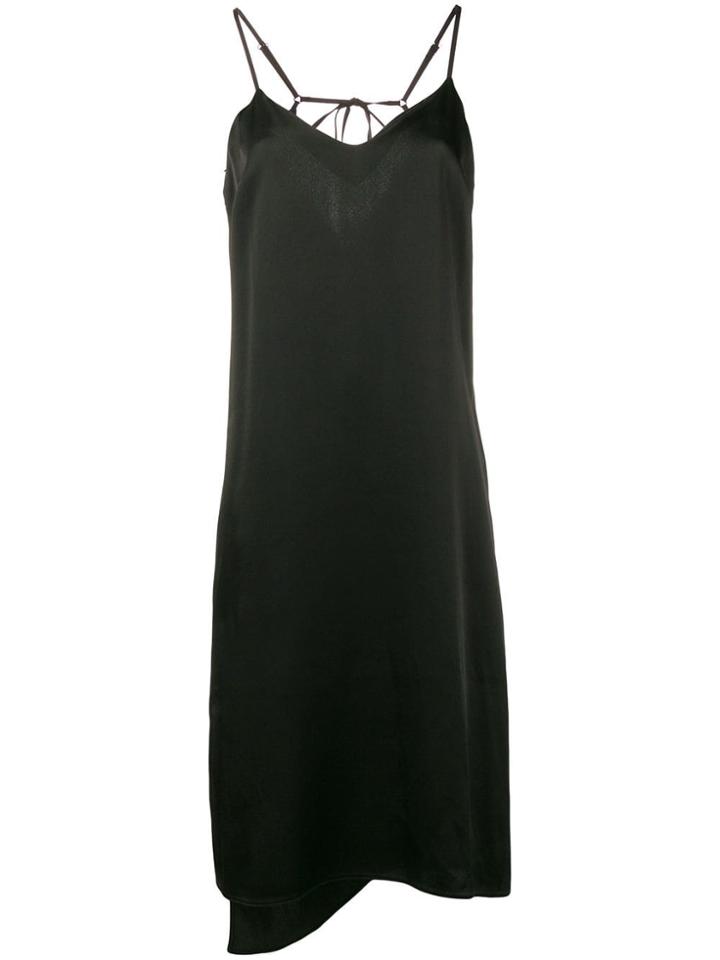 Andrea Ya'aqov Long Wrap Dress - Black