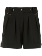 Gloria Coelho Pleated Shorts - Black
