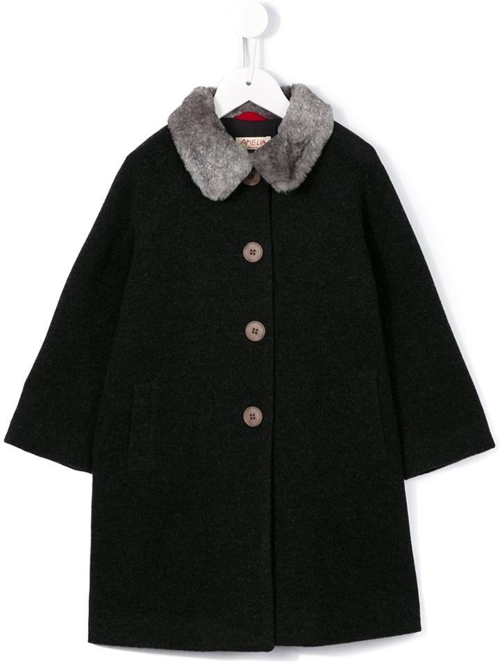Amelia Milano 'alexis' Coat, Girl's, Size: 10 Yrs, Grey