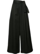 Tome Long Karate Trousers, Women's, Size: Xs, Black, Cotton
