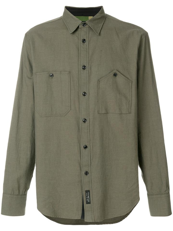 Rag & Bone Pocket Detail Shirt - Green
