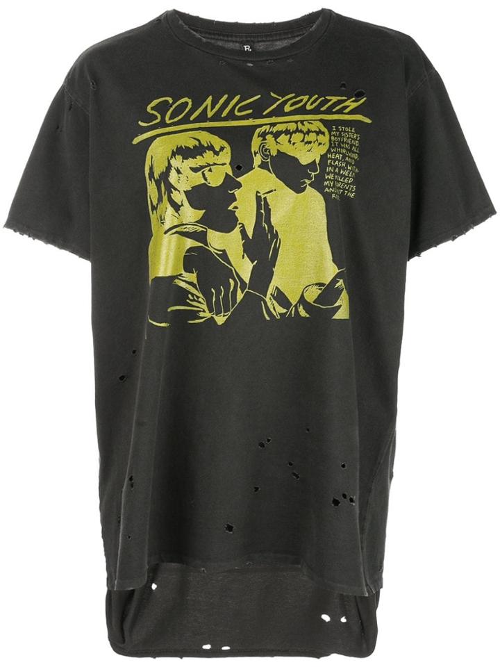 R13 Sonic Youth T-shirt - Black