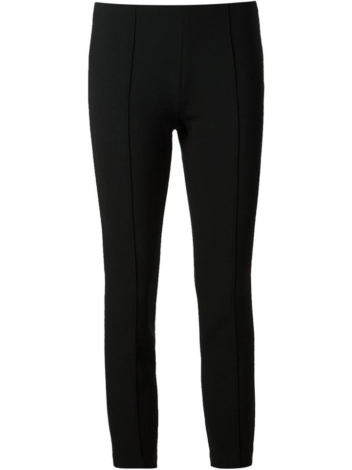 The Row Chandra Trousers, Women's, Size: 8, Black, Polyester/viscose/spandex/elastane